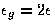 $\epsilon_g=2\epsilon$