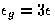 $\epsilon_g=3\epsilon$