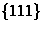 $\{111\}$